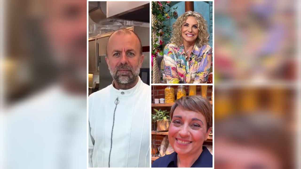 Luca Montersino, Antonella Clerici e Benedetta Rossi