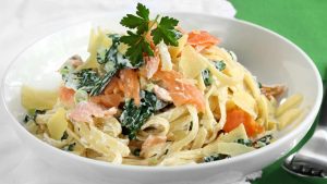 Pasta al salmone- no panna- ifood.it