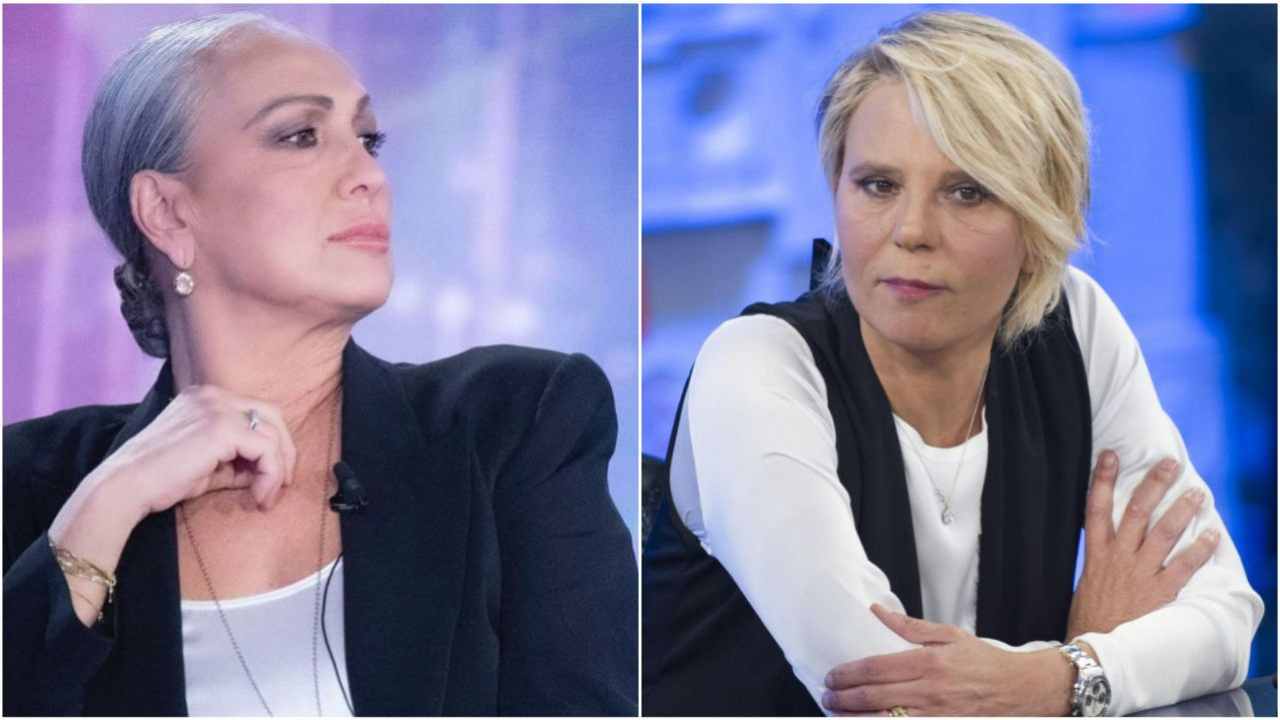 Alessandra Celentano e Maria de Filippi