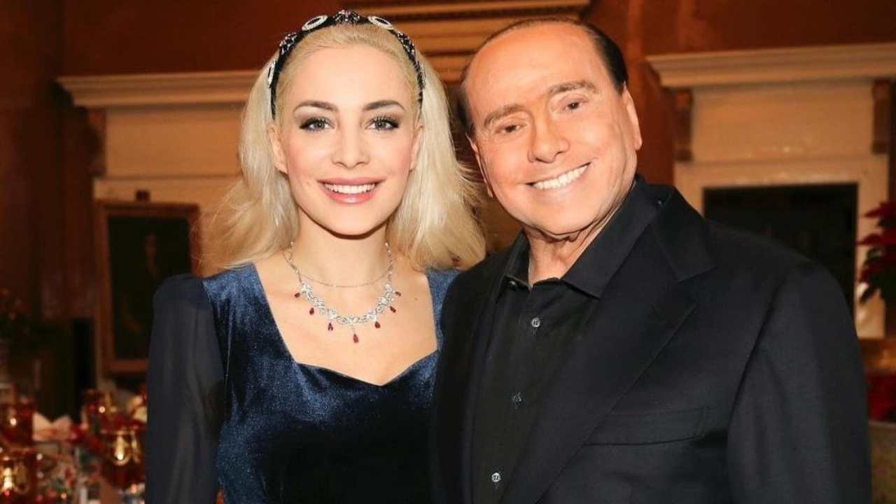 Marta Fascina e Silvio Berlusconi 