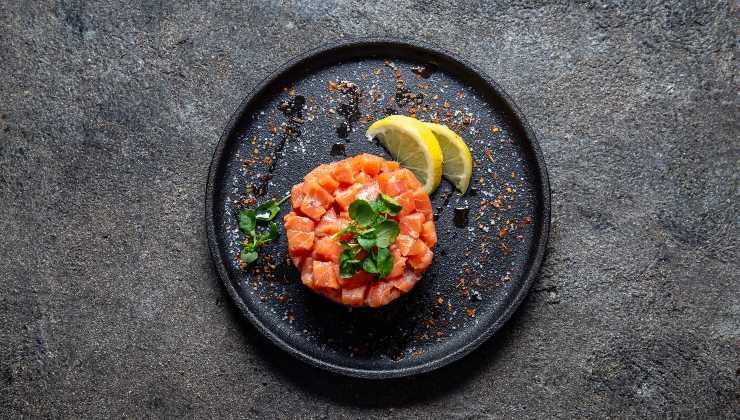 Tartare di Salmone- ricetta- ifood.it