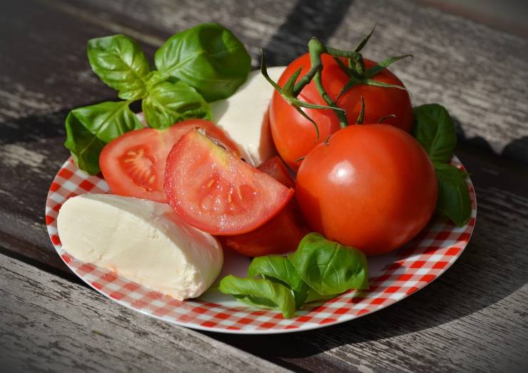 Ingredientes Caprese