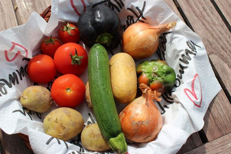 verdure schiacciata