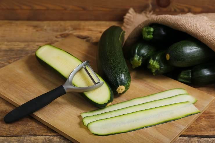 zucchine affettate