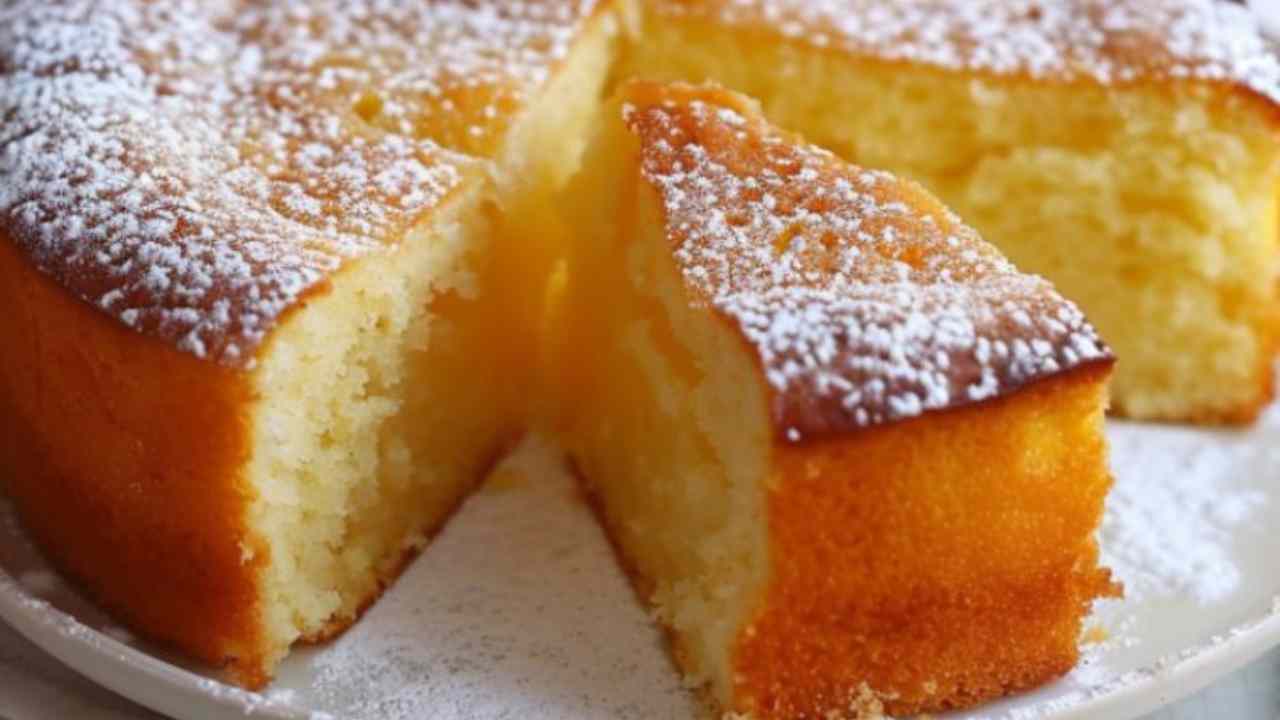 Torta proteica al limone