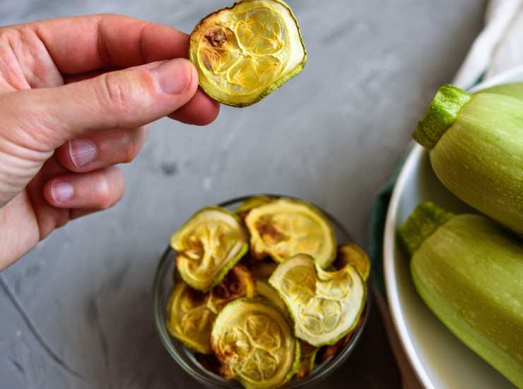 chips di zucchine forno - ifood.it