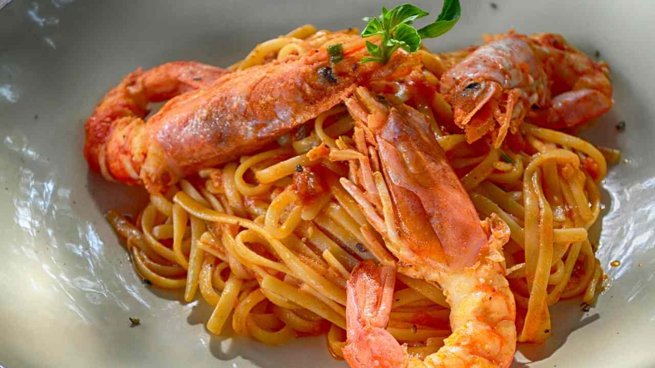 Linguine ai gamberi- ricetta- ifood.it