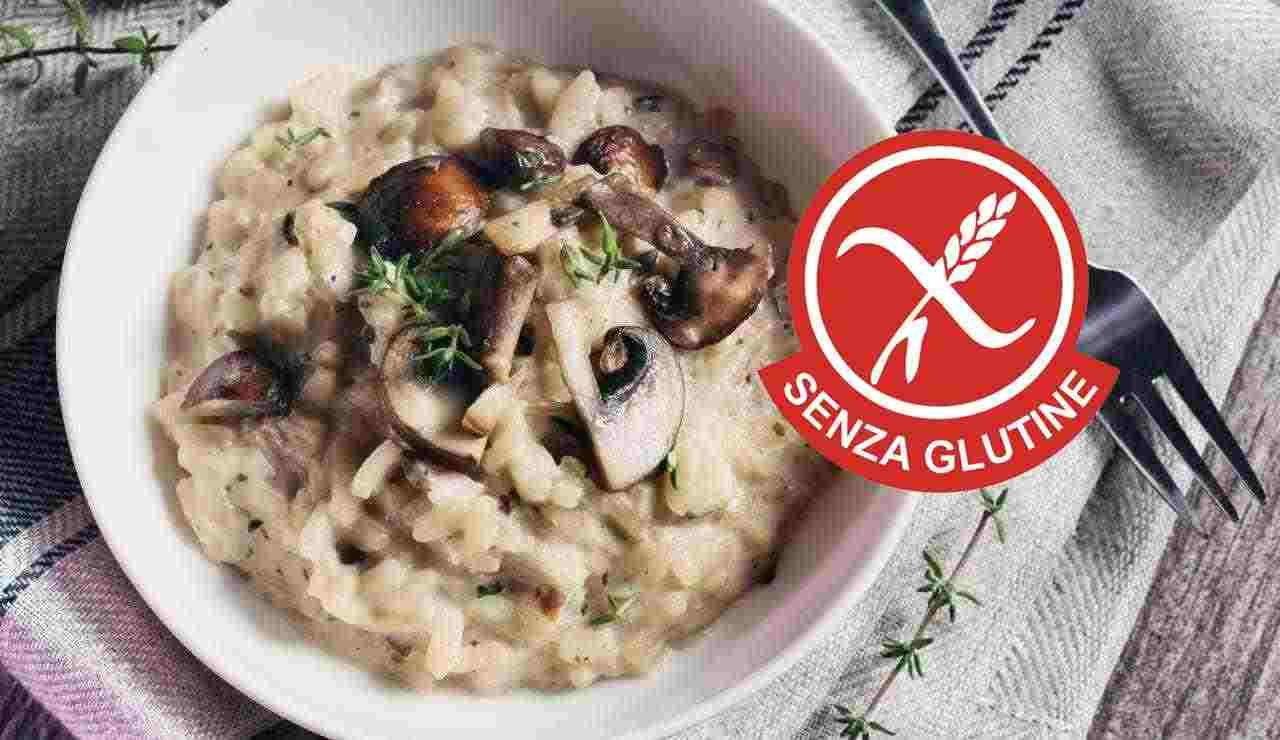 Ricetta risotto funghi e salsiccia senza glutine Fonte @Canva - Ifood.it