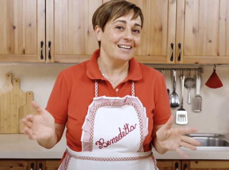 Benedetta Rossi a ruota libera ammette tutto - iFood (Fonte Foto Canale YouTube Fatto in casa per voi)