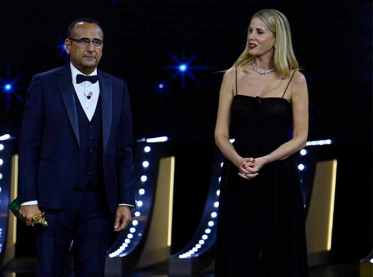 Carlo Conti a ruota libera su Alessia Marcuzzi - iFood (Fonte Foto Ansa)