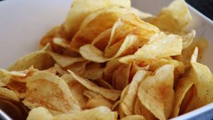 Chips fatte in casa light