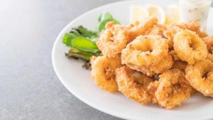 I calamari gratinati