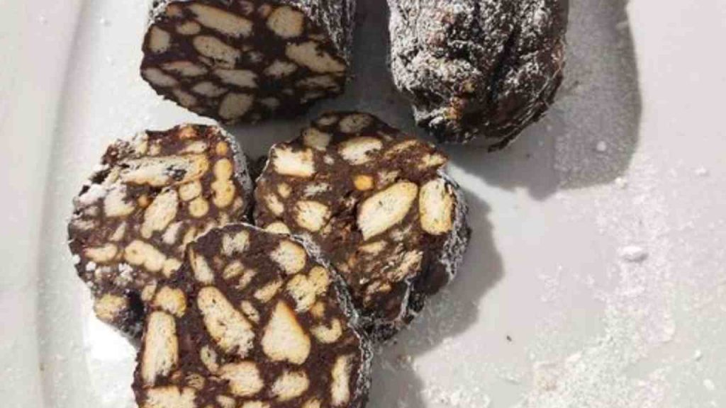 BeliceWeb.it - Salame di cioccolato light fatto in casa]