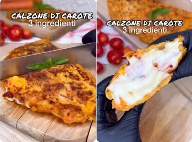 calzone di carote