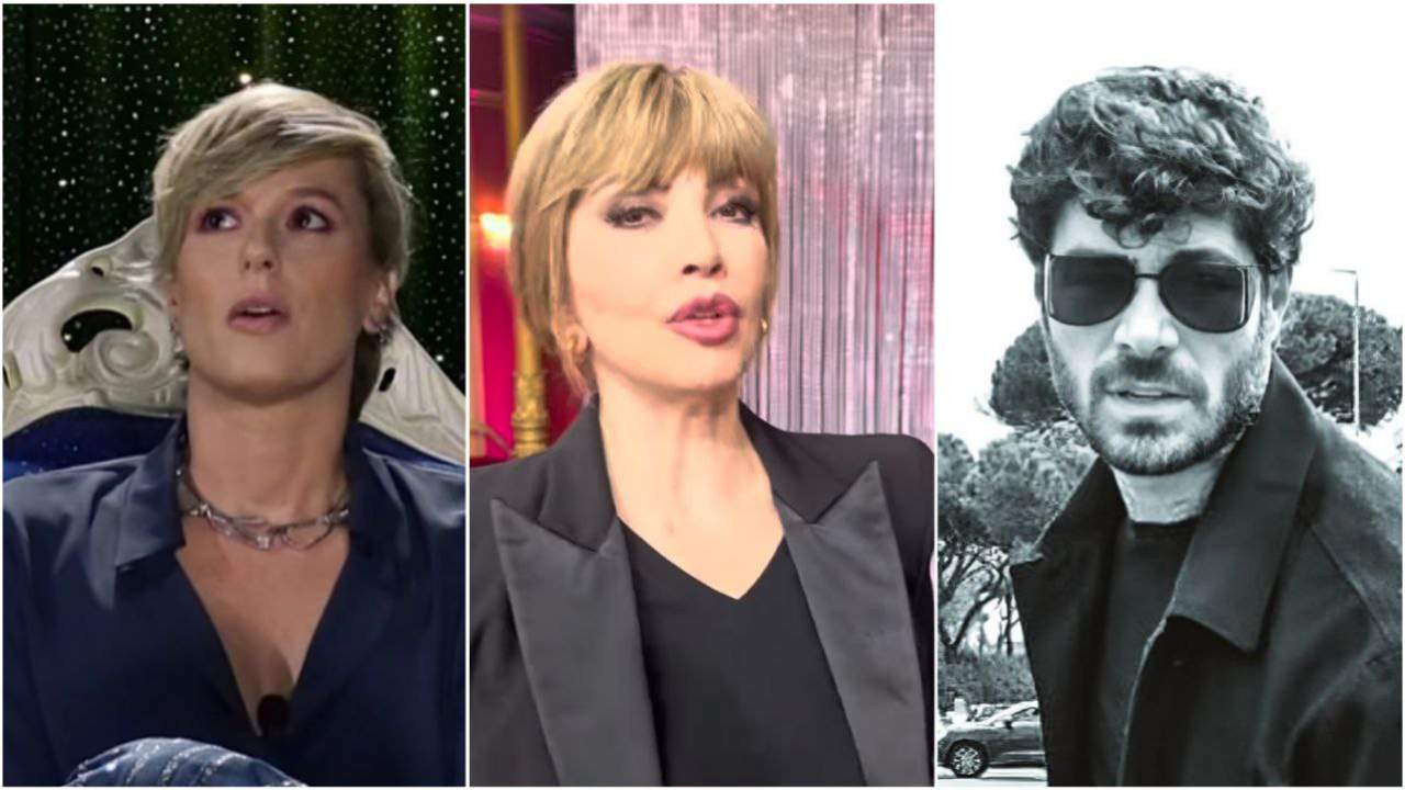 Federica Pellegrini, Milly Carlucci e Angelo Madonia