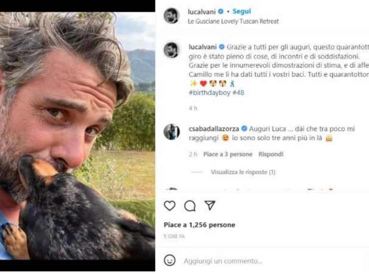 Luca Calvani e Csaba Dalla Zorza - iFood (Fonte Foto Instagram @lucacalvani)