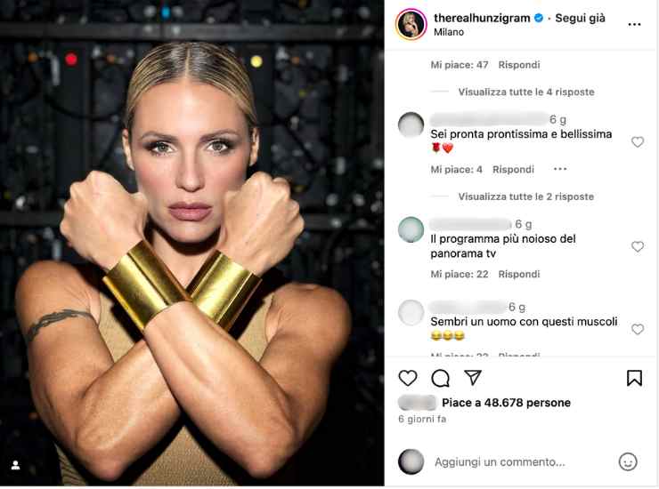 Pier Silvio Berlusconi gravi critiche per Michelle Hinziker - iFood (Fonte Foto instagram @therealhunzikgram)