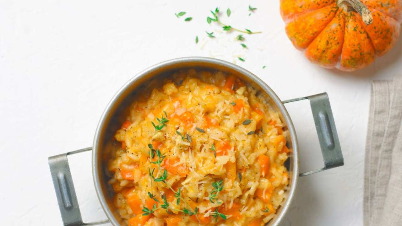 Risotto alla zucca 