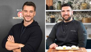 Rivelazioni dietro le quinte Bake Off Italia - iFood (Fonte Ansa Foto e Instagram @tommasofoglia_pastry)