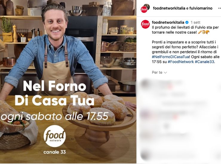 Antonella Clerici pugnalata alle spalle da Fulvio Marino – Food.it (Fonte Instagram @fulviomario)