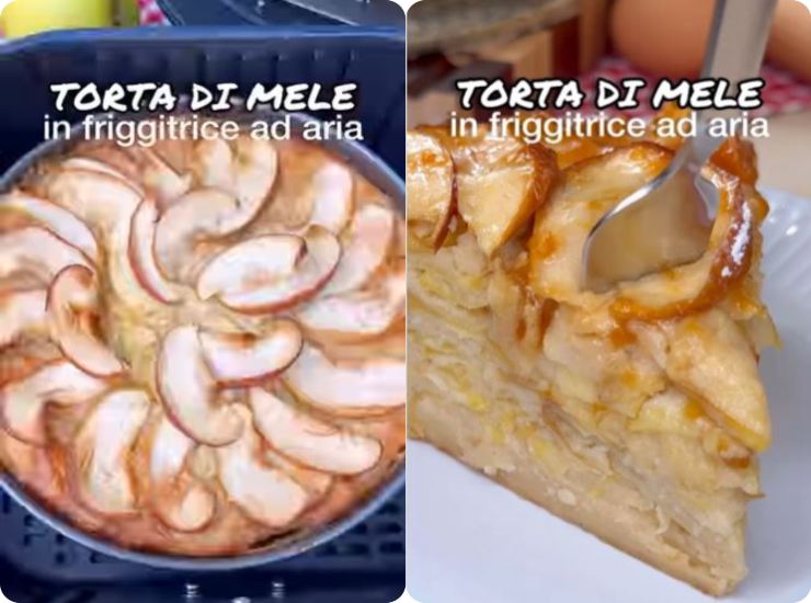 torta di mele light ricetta