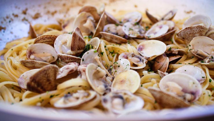 Spaghetti con vongole