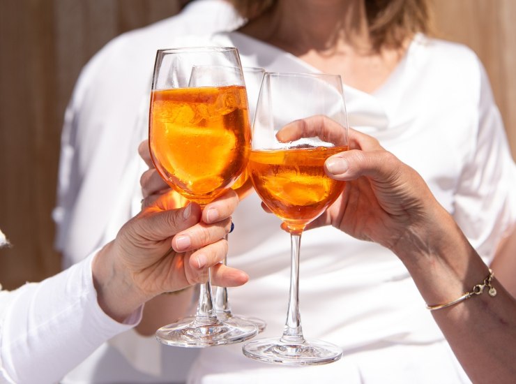 Calici di aperol spritz