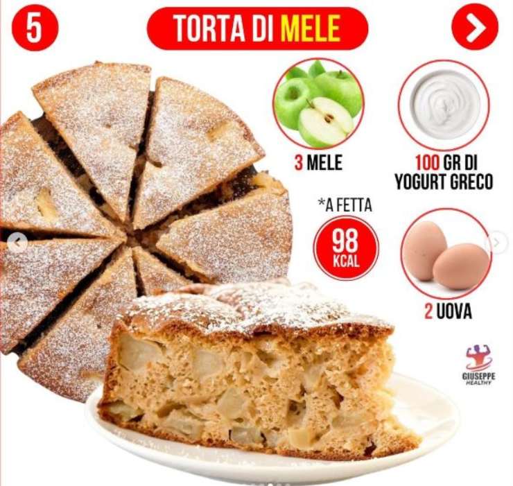 torta mele