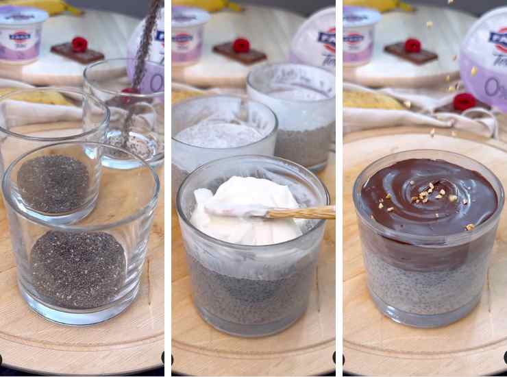 Chia pudding super light - iFood.it (Fonte foto Instagram @giuseppe_healthy)