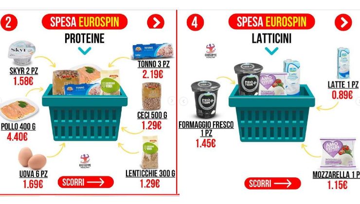 Idea di spesa all'Eurospin - iFood.it - 20250120