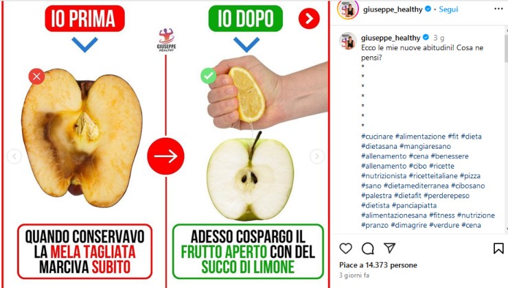 Il segreto per conservare la mela - iFood.it - 20250113