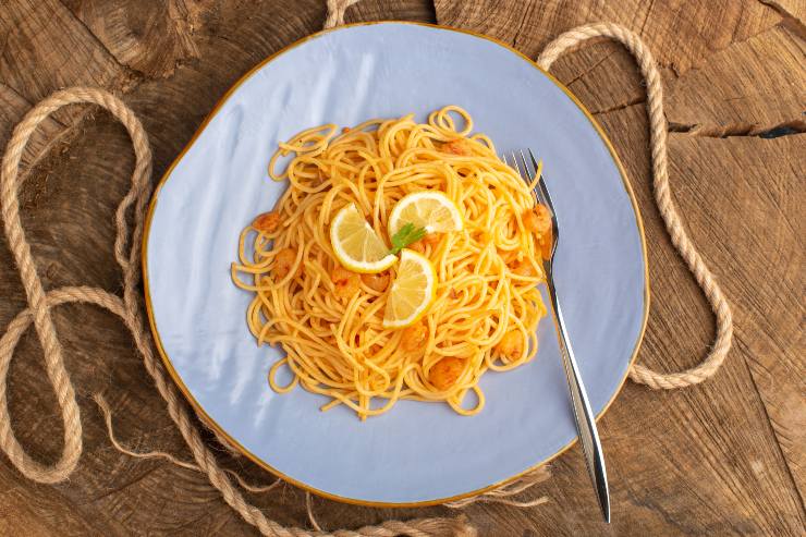 pasta con limoni